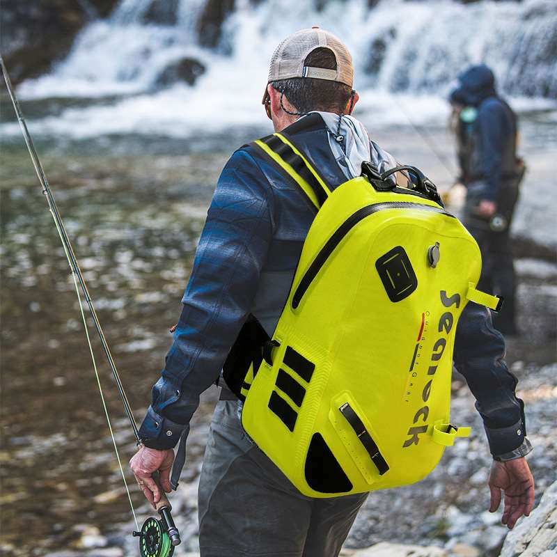 OEM Fly Fishing Backpack Supplier — Welded TPU, MOQ 300