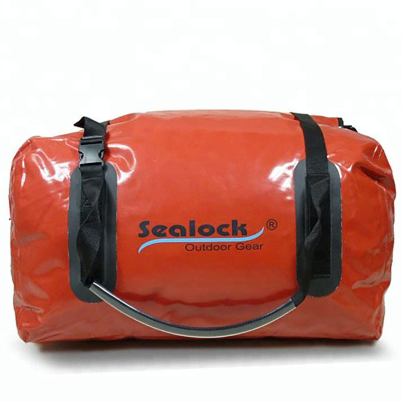 ກະເປົ໋າ Duffel ກັນນ້ໍາ 80 ລິດດ້ວຍ Pvc ສີແດງ